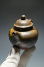 Load image into Gallery viewer, Wood Fired Handpicked TianQingNi Lianzi Yixing Teapot 柴烧天青泥莲子 125ml
