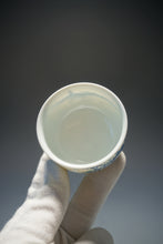 Load image into Gallery viewer, 80ml Qinghua Hometown Courtyard Porcelain Teacup by KuangShi 青花匡石故乡庭院杯
