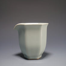 Load image into Gallery viewer, Azure Ruyao Hexagon Fair Cup by Shan Kilns 善窑汝窑公道杯 230ml
