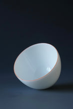 Load image into Gallery viewer, Tianbai Porcelain Big Chicken Egg Teacup with Wide Base and Gold Stamp 80ml
