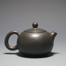 Load image into Gallery viewer, 120ml Xishi Dark Grey Nixing Teapot by Li Wenxin 李文新泥兴西施 (深)
