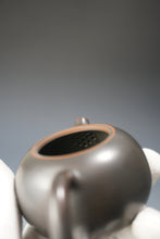 Load image into Gallery viewer, 120ml Xishi Dark Grey Nixing Teapot by Li Wenxin 李文新泥兴西施 (深)
