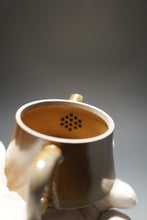 Load image into Gallery viewer, Wood Fired Shipiao Nixing Teapot by Li Wenxin 李文新柴烧坭兴石瓢 105ml
