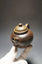 Load image into Gallery viewer, Wood Fired Lao Zini Julunzhu Yixing Teapot 柴烧老紫泥巨轮珠 200ml
