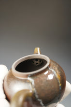 Load image into Gallery viewer, Wood Fired Lao Zini Julunzhu Yixing Teapot 柴烧老紫泥巨轮珠 200ml

