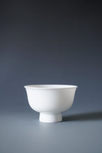 Load image into Gallery viewer, Tianbai Jingdezhen Porcelain Lotus Teacup with Gold Leaf stamp 85ml
