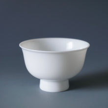 Load image into Gallery viewer, Tianbai Jingdezhen Porcelain Lotus Teacup with Gold Leaf stamp 85ml
