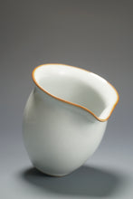 Load image into Gallery viewer, Moon White Ruyao Fair Cup 汝窑月白公道杯 225ml
