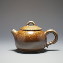 Load image into Gallery viewer, Wood Fired Ringlid Xishi Nixing Teapot No.3 by Li Wenxin 李文新柴烧坭兴壶 135ml
