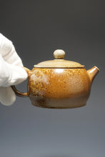 Load image into Gallery viewer, Wood Fired Bianhu Nixing Teapot No.1 by Li Wenxin 李文新柴烧坭兴壶 140ml
