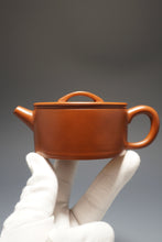 Load image into Gallery viewer, Fully Handmade Zhuni Hanwa Teapot by Tan Defang 全手工谭德芳极品朱泥汉瓦 170ml
