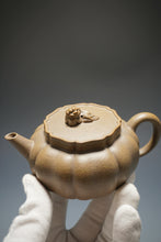 Load image into Gallery viewer, Fully Handmade Jiangpo-Qingni Jingwen Lion Head Yixing Teapot by Tang Mengfei 全手工汤梦飞青降坡泥绣狮 240ml
