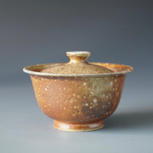 Load image into Gallery viewer, Wood Fired Jingdezhen Stoneware Gaiwan 125ml
