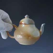 Load image into Gallery viewer, Wood Fired Jingdezhen Stoneware Teapot 150ml
