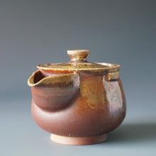 Load image into Gallery viewer, Wood Fired Jingdezhen Stoneware Houhin 柴烧茶壶 220ml

