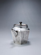 Load image into Gallery viewer, 999 Pure Silver Handmade Hexagonal Teapot 全手工纯银999六角壶 110ml
