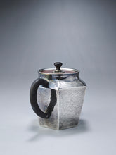 Load image into Gallery viewer, 999 Pure Silver Handmade Hexagonal Teapot 全手工纯银999六角壶 110ml
