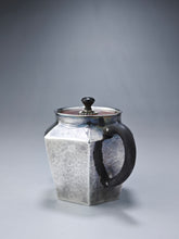 Load image into Gallery viewer, 999 Pure Silver Handmade Hexagonal Teapot 全手工纯银999六角壶 110ml
