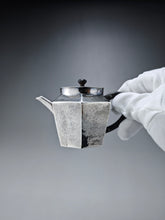 Load image into Gallery viewer, 999 Pure Silver Handmade Hexagonal Teapot 全手工纯银999六角壶 110ml
