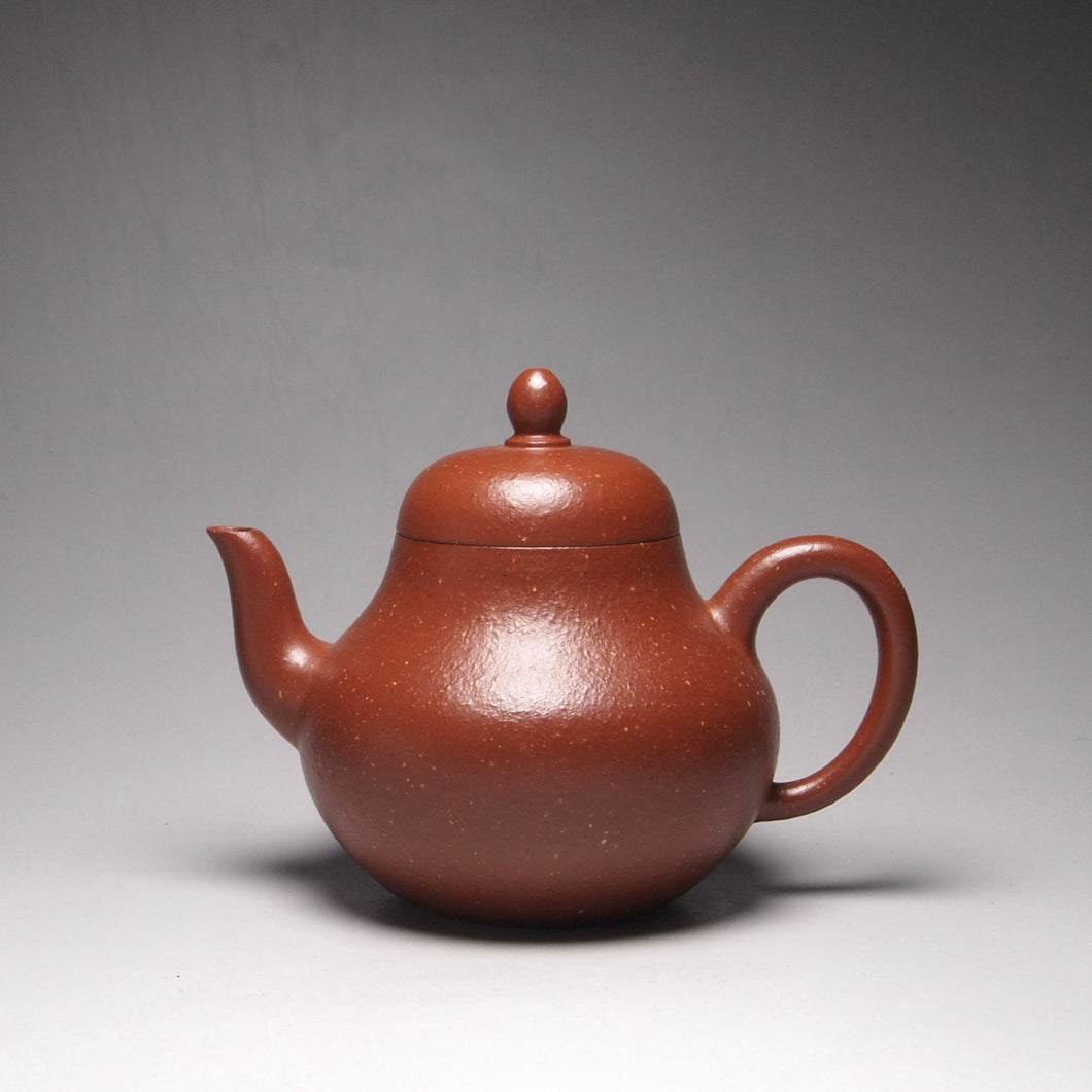Fully Handmade Red Jiangponi Siting Yixing Teapot 全手工红降坡泥思亭 140ml