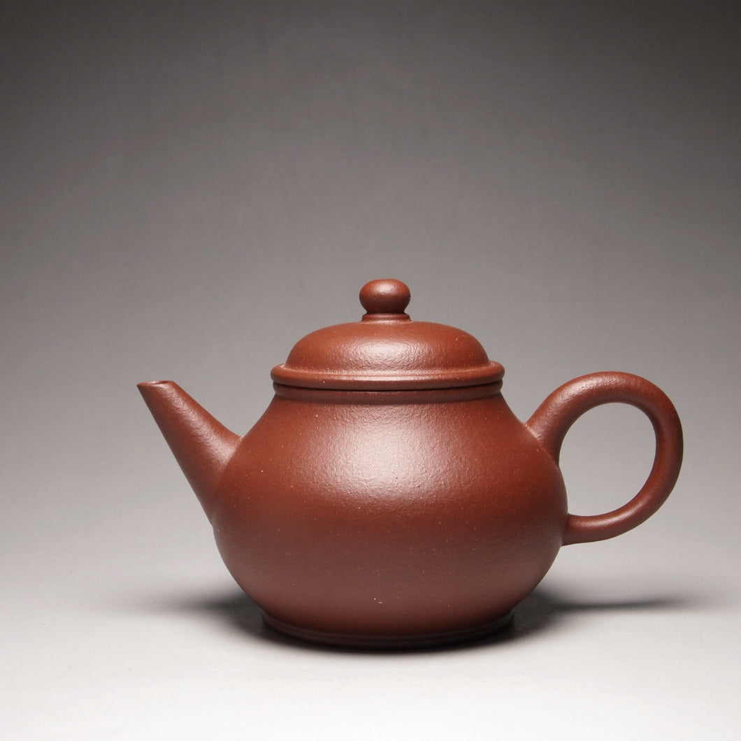 Red Jiangponi Bale Shuiping Yixing Teapot 降坡泥芭乐水平 110ml