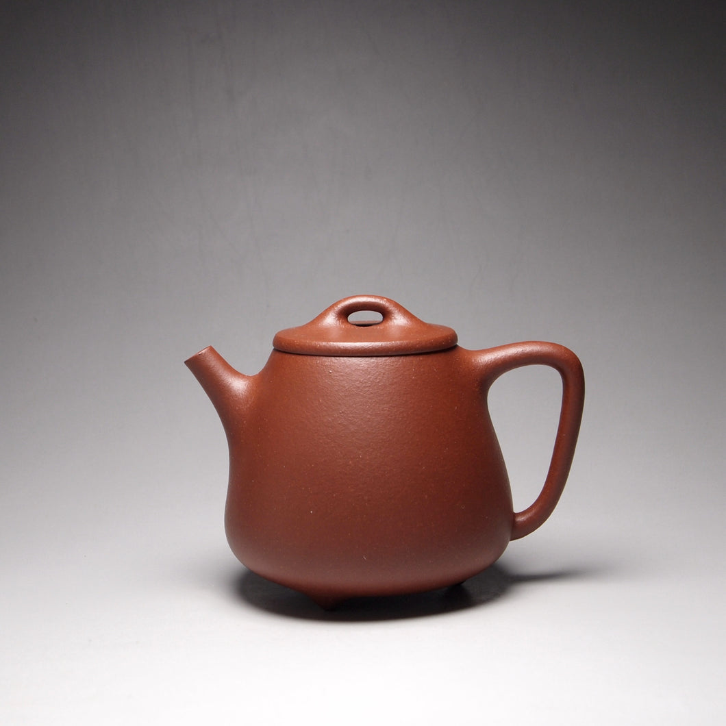 Red Jiangponi Tall Shipiao Yixing Teapot 降坡泥高石瓢 150ml