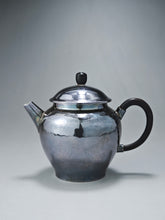 Load image into Gallery viewer, 999 Pure Silver Handmade Lianzi Hammered Teapot 全手工纯银999莲子银壶 130ml
