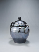 Load image into Gallery viewer, 999 Pure Silver Handmade Lianzi Hammered Teapot 全手工纯银999莲子银壶 130ml
