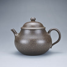 Load image into Gallery viewer, Fully Handmade Douqingni Panhu Yixing Teapot by Hu Manshan 胡漫山豆青泥潘壶 165ml
