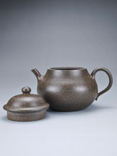 Load image into Gallery viewer, Fully Handmade Douqingni Panhu Yixing Teapot by Hu Manshan 胡漫山豆青泥潘壶 165ml
