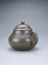 Load image into Gallery viewer, Fully Handmade Douqingni Panhu Yixing Teapot by Hu Manshan 胡漫山豆青泥潘壶 165ml
