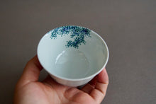 Load image into Gallery viewer, 110ml Qinghua Fanggu Jingdezhen Porcelain Teacup by KuangShi 艺品青花小碗杯
