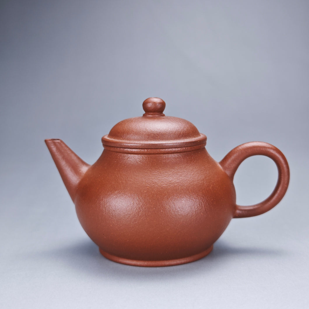 Red Jiangponi Bale Shuiping Yixing Teapot 降坡泥芭乐水平 105ml