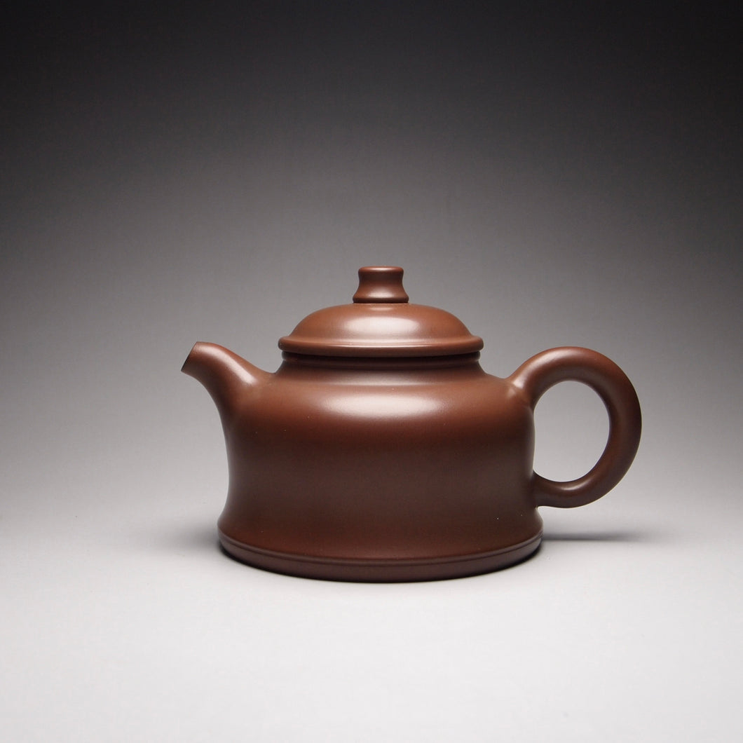 115ml Brown Jinzhong Nixing Teapot by Li Wenxin 李文新金钟壶