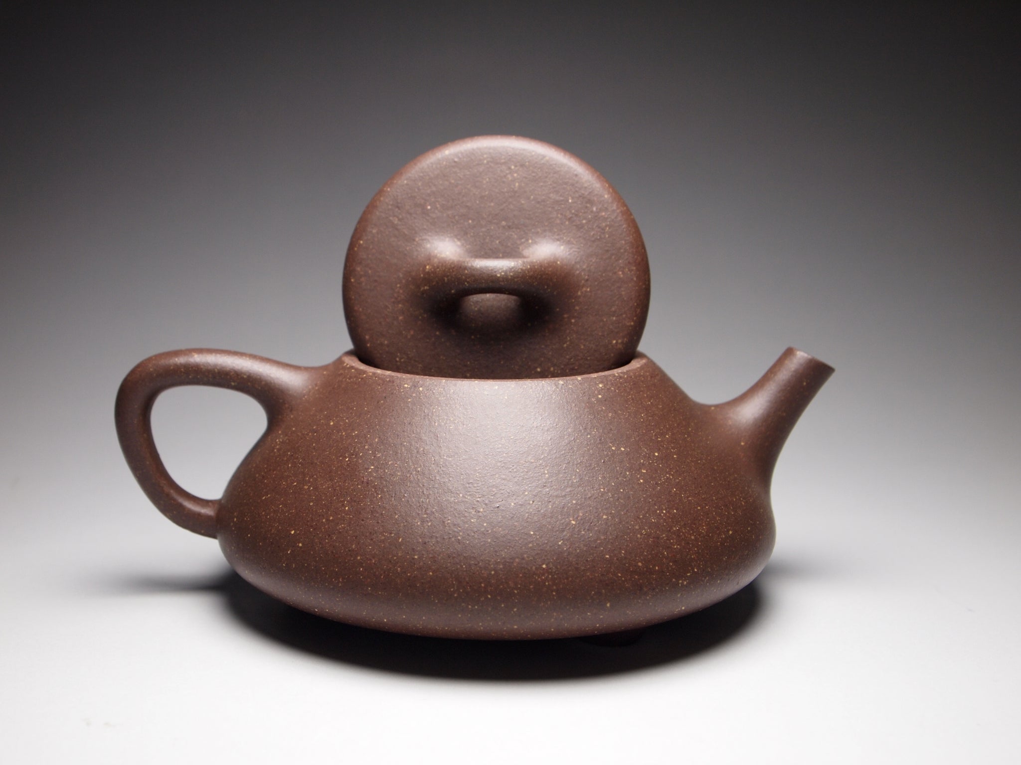 TianQingNi Shipiao Yixing Teapot with Silver Staple Repair