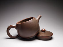 Load image into Gallery viewer, 130ml Mulan Nixing Teapot by Li Wenxin 坭兴木兰壶
