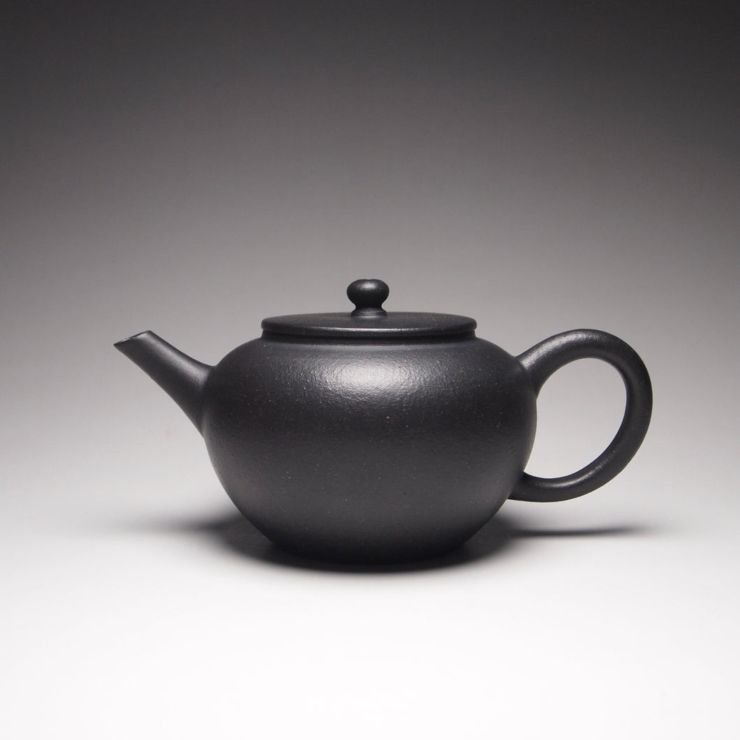 Heini (Wuhui Zhuni) Yuzhenzhiwan Yixing Teapot, 焐灰朱泥玉珍之玩, 110ml