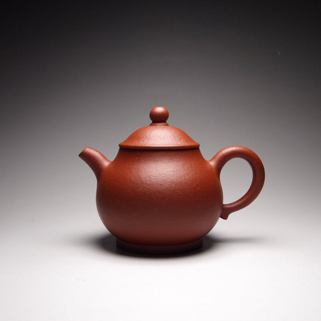 Zhuni Dahongpao Panhu Yixing Teapot, 朱泥大红袍潘壶, 130ml
