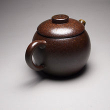 Load image into Gallery viewer, Wood Fired Julunzhu Dicaoqing Yixing Teapot, 柴烧底槽青巨轮珠 135ml
