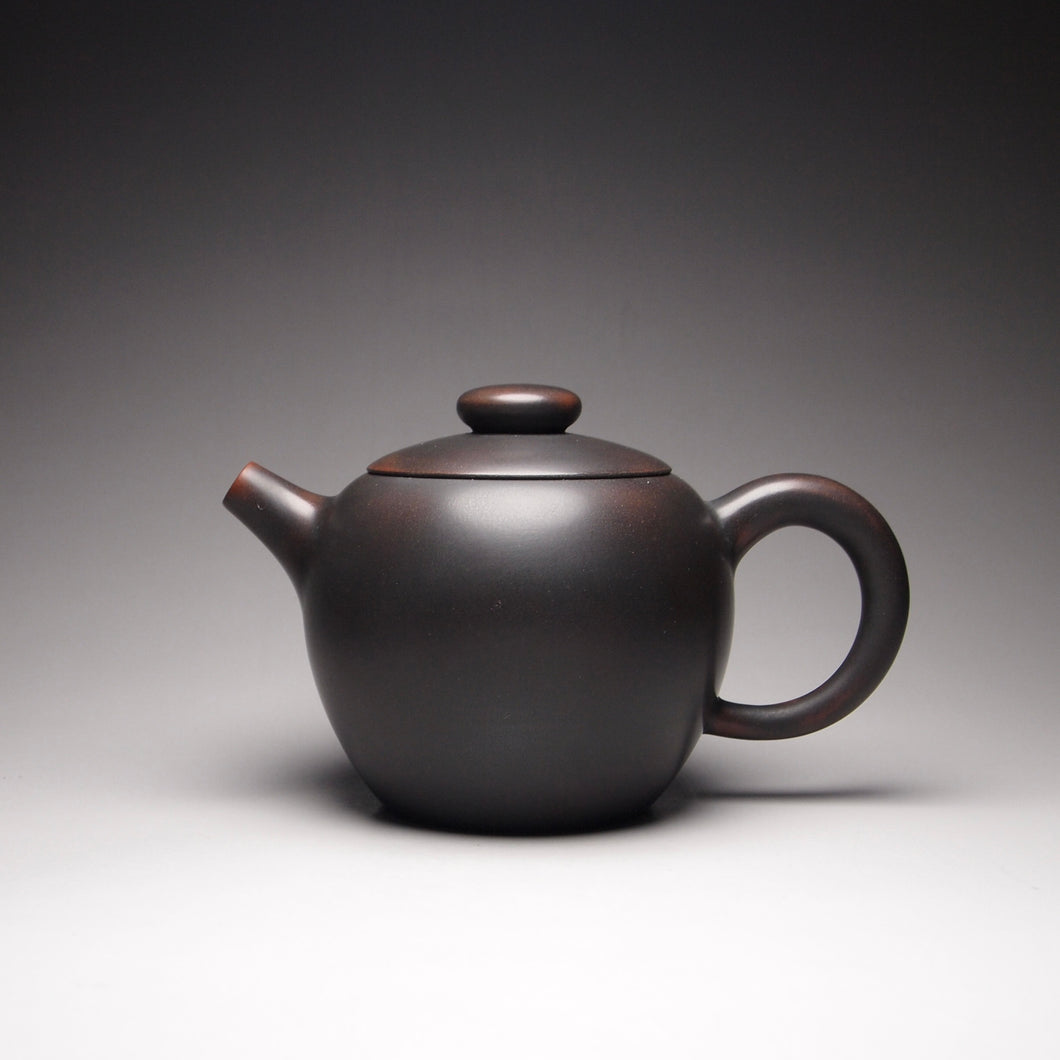 140ml Julunzhu Nixing Teapot Dark Grey 坭兴巨轮珠壶