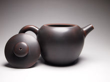 Load image into Gallery viewer, 140ml Julunzhu Nixing Teapot Dark Grey 坭兴巨轮珠壶
