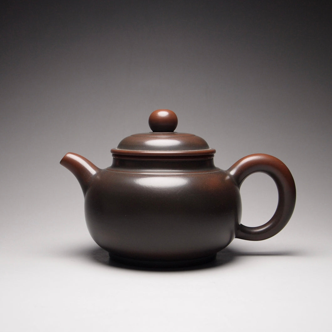 145ml Fanggu Nixing Teapot by Li Wenxin 李文新坭兴仿古壶