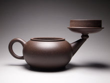 Load image into Gallery viewer, TianQingNi Bian Shuiping Yixing Teapot 天青泥扁水平 150ml
