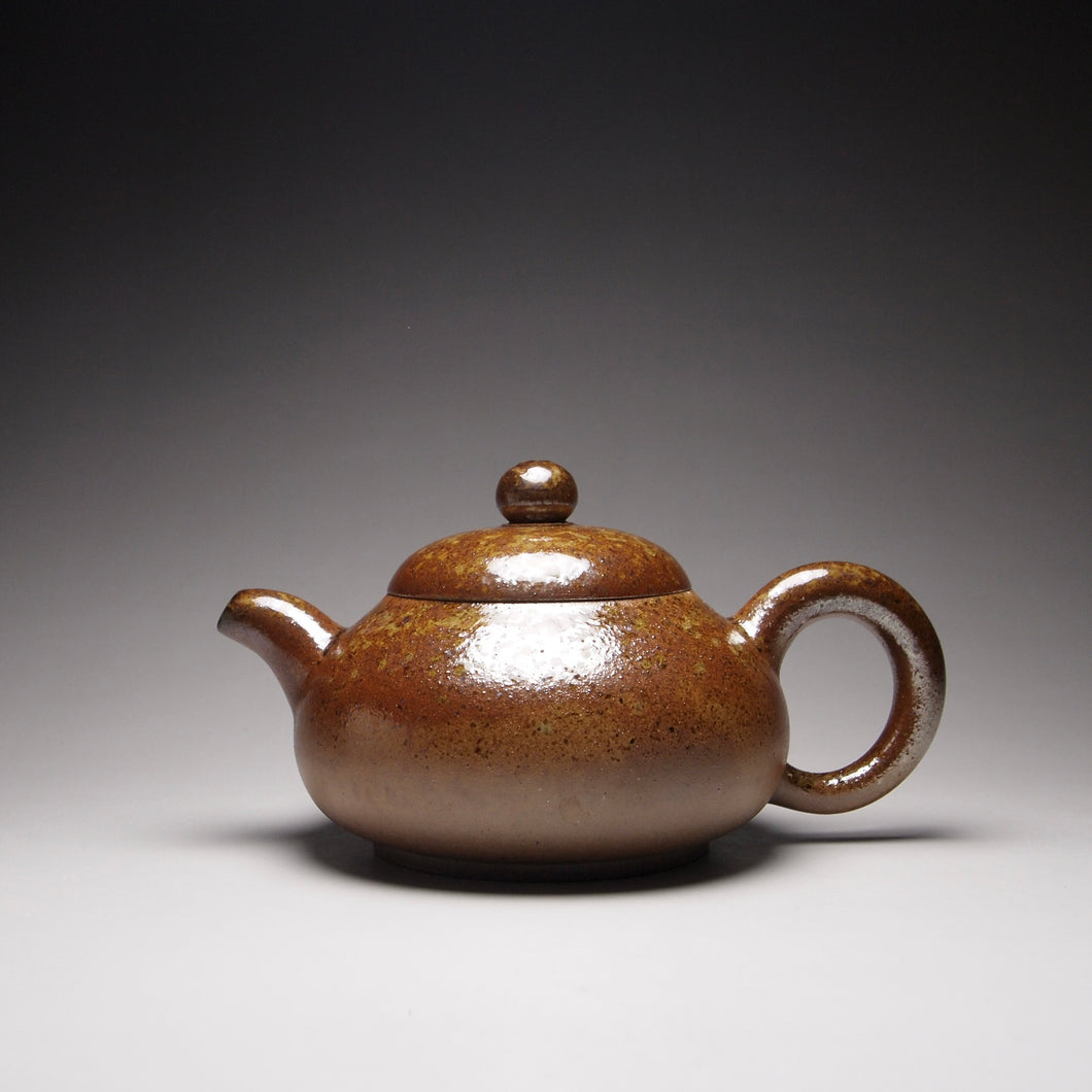 Dafengjiang Wood Kiln Fired Hehuan Nixing Teapot 大风江柴烧合欢 150ml