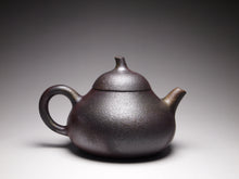 Load image into Gallery viewer, Wood Fired Melon Lao Zini Yixing Teapot 柴烧老紫泥匏瓜 150ml
