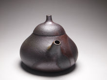 Load image into Gallery viewer, Wood Fired Melon Lao Zini Yixing Teapot 柴烧老紫泥匏瓜 150ml
