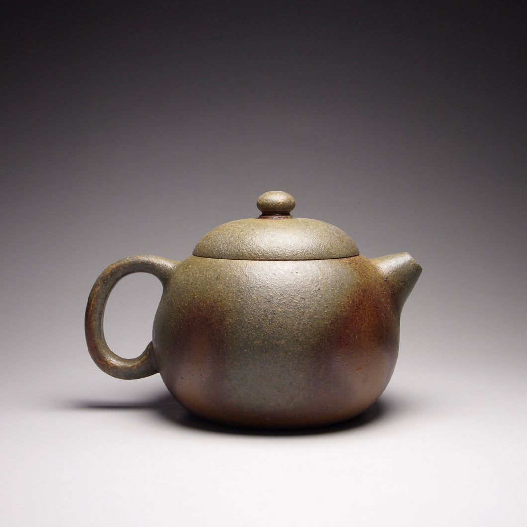 Wood Fired Huangjin Duan Xishi Yixing Teapot, 柴烧黄金段西施壶, 170ml