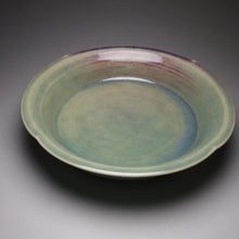 Load image into Gallery viewer, Sunset Glazed Stoneware Tea Boat Saucer
