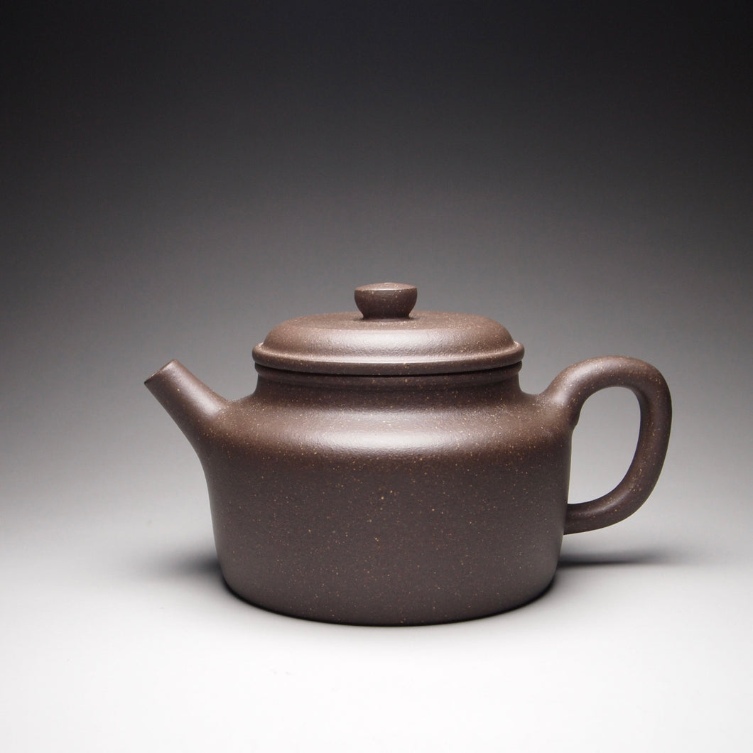 TianQingNi Dezhong Yixing Teapot, 天青泥德钟 210ml