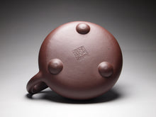 Load image into Gallery viewer, Dicaoqing Shipiao Yixing Teapot with Carvings of Bamboo, 底槽青石瓢, 220ml
